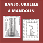 banjo mandolin ukulele chord charts