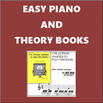 easy piano and theory books