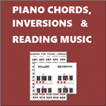 piano chords piano inversions and reading music charts