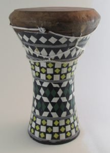 inlaid egyptian dumbek doumbek small