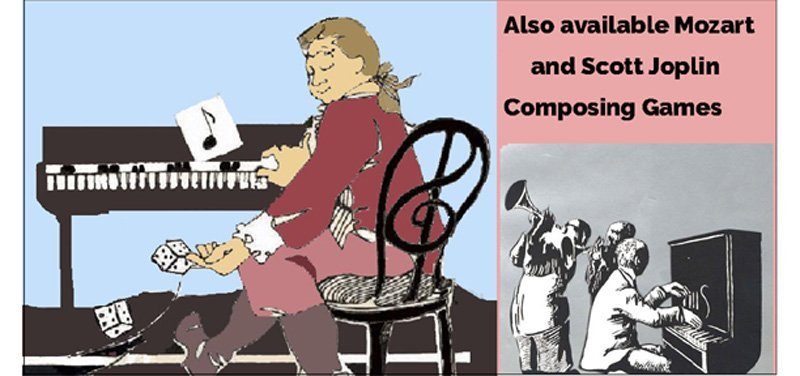 Mozart and Joplin Composing Games